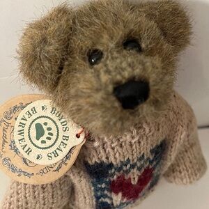 Teddy Bear with Heart Sweater